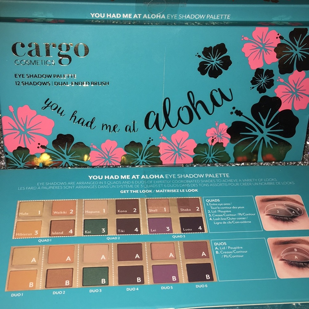 Cargo eyeshadow palette Aloha - brand new, NIB